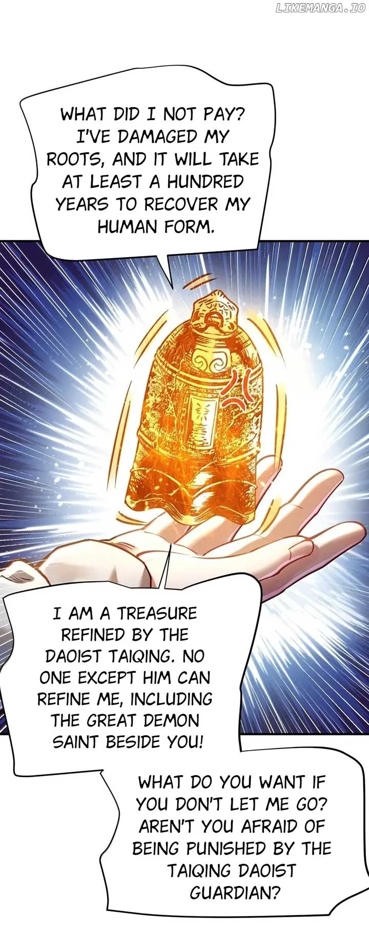 It’s Just Fortune-Telling. How Did the Nine-Tailed Demon Emperor Become My Wife? Chapter 63 page 64