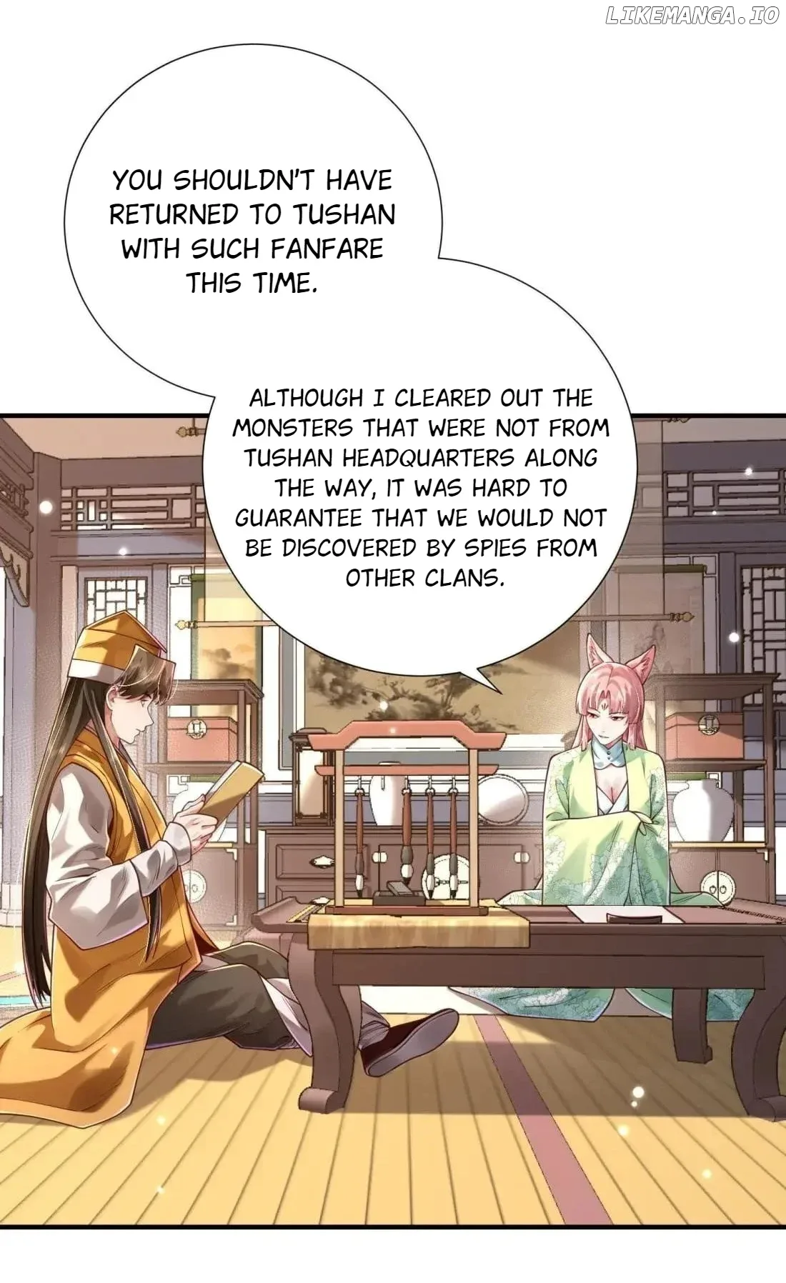 It’s Just Fortune-Telling. How Did the Nine-Tailed Demon Emperor Become My Wife? Chapter 70 page 9