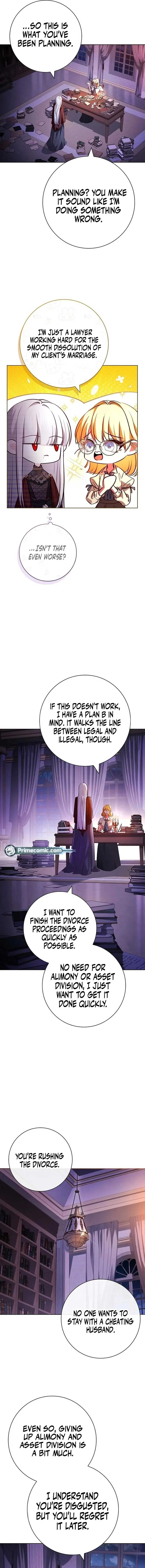 Leave the Divorce to a Professional Lawyer Chapter 27 page 21
