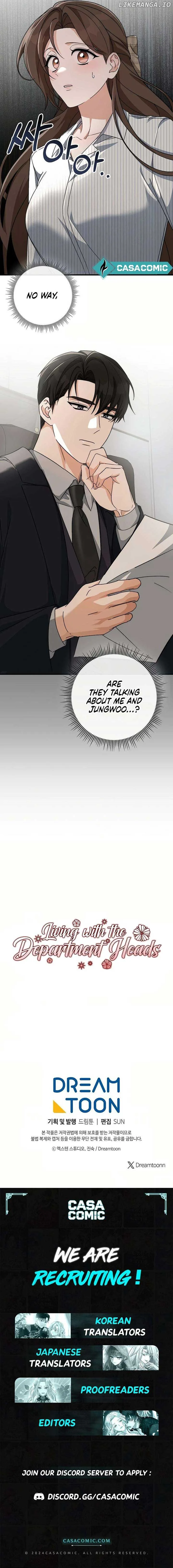 Living with the Department Heads Chapter 22 page 22