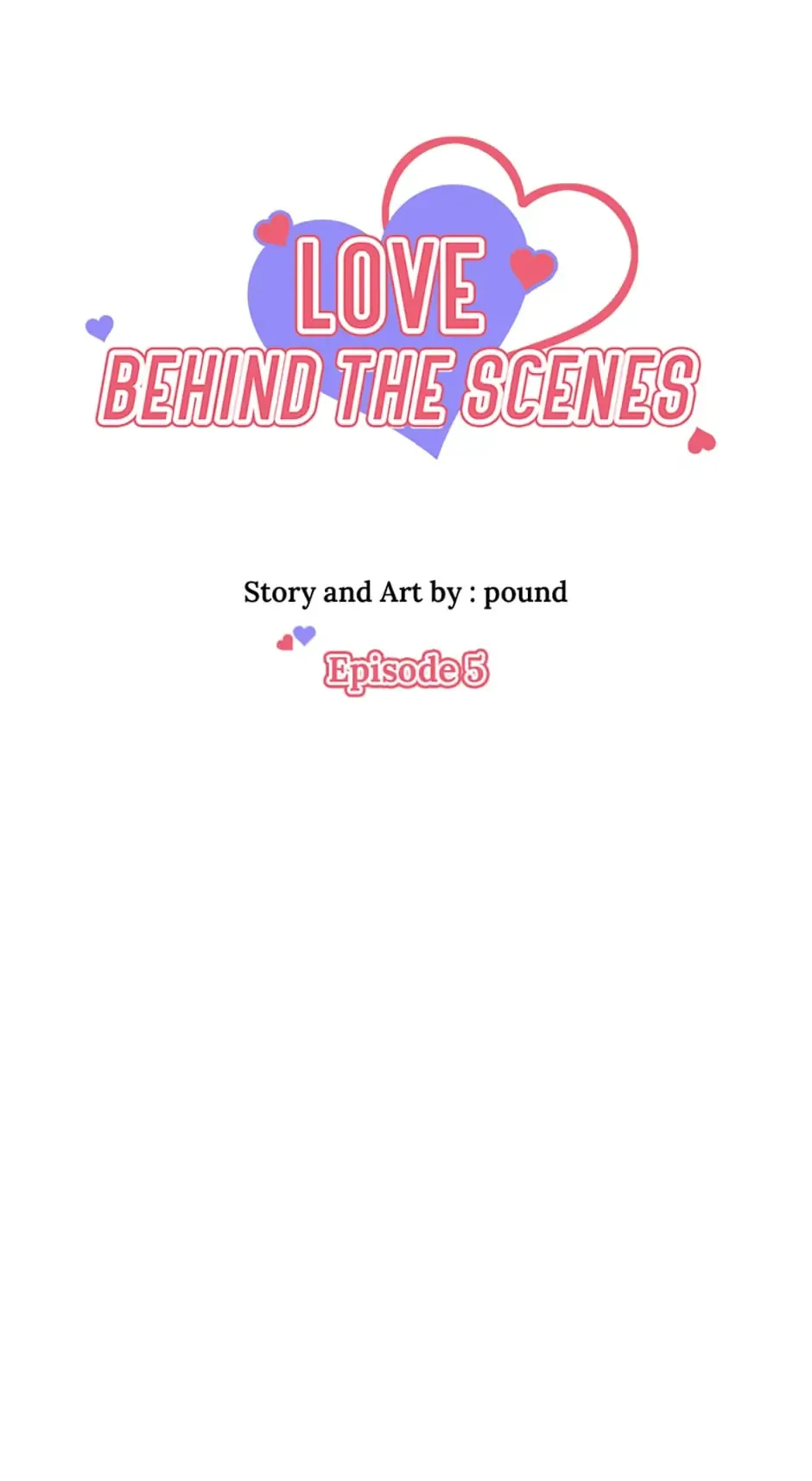 Love Behind the Scenes Chapter 5 page 27
