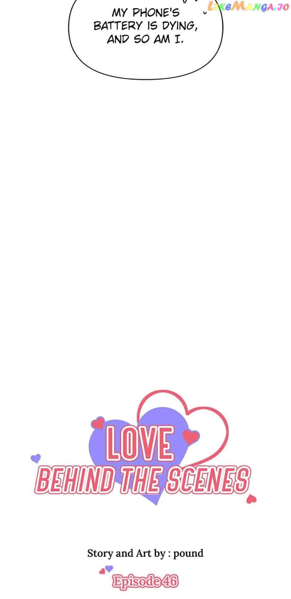 Love Behind the Scenes Chapter 46 page 27