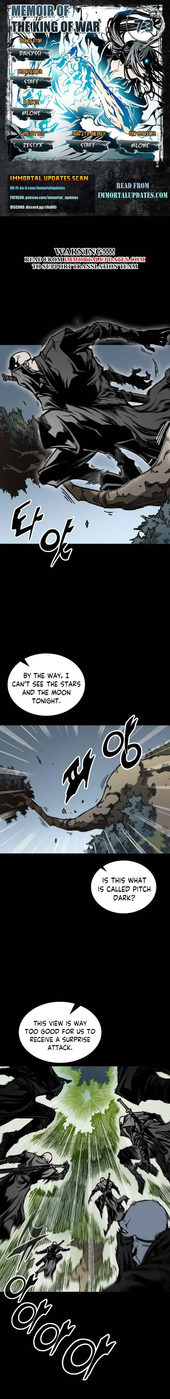 Memoir of the God of War Chapter 73 page 2