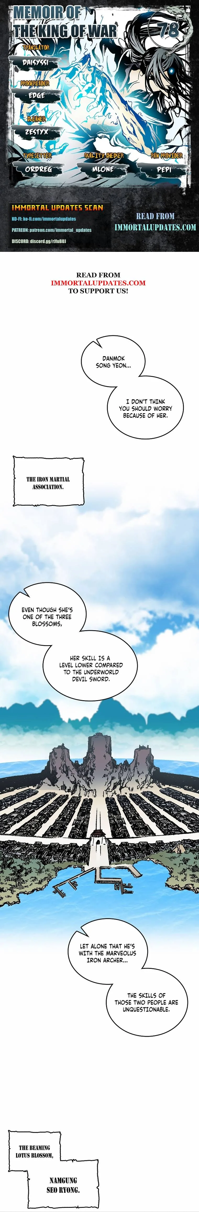 Memoir of the God of War Chapter 78 page 2