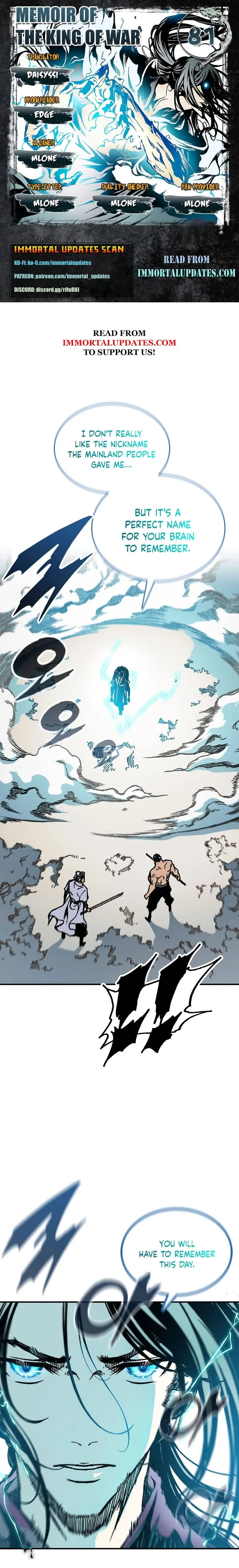 Memoir of the God of War Chapter 81 page 2