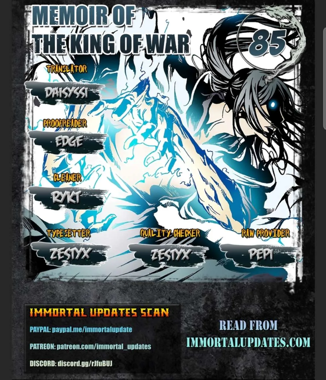 Memoir of the God of War Chapter 85 page 2