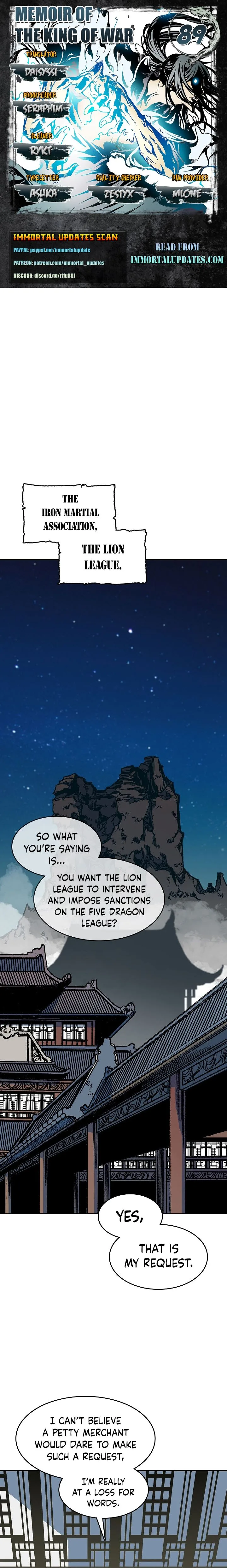 Memoir of the God of War Chapter 89 page 2