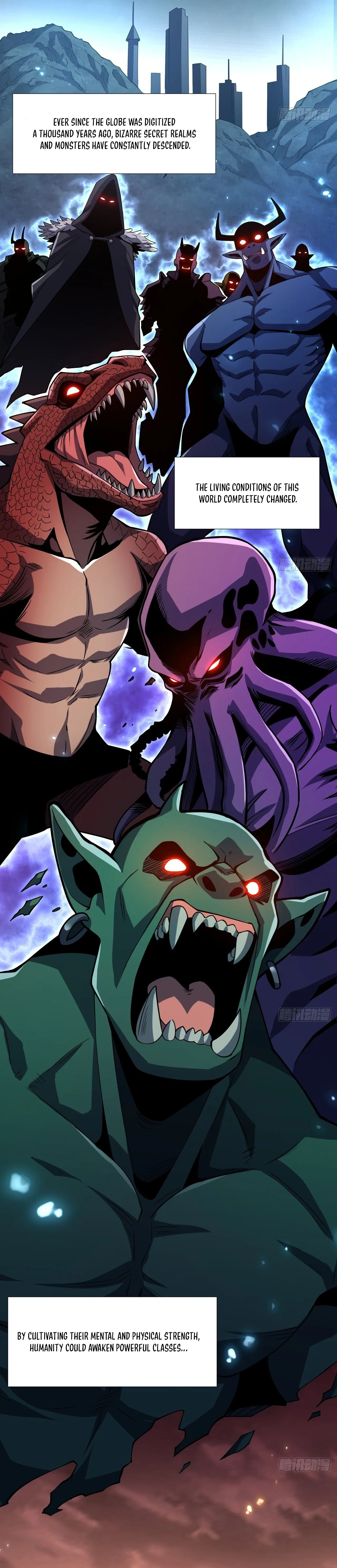 My Basic Attacks Summon the Undead: I, the Dark Ranger, Am the True Calamity Chapter 1 page 11