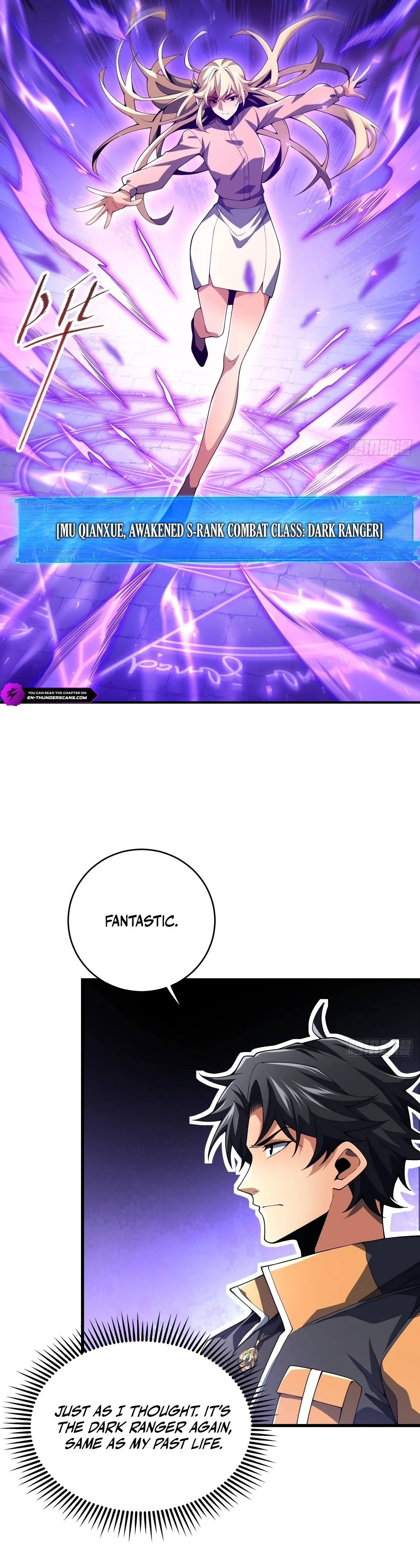 My Basic Attacks Summon the Undead: I, the Dark Ranger, Am the True Calamity Chapter 1 page 38