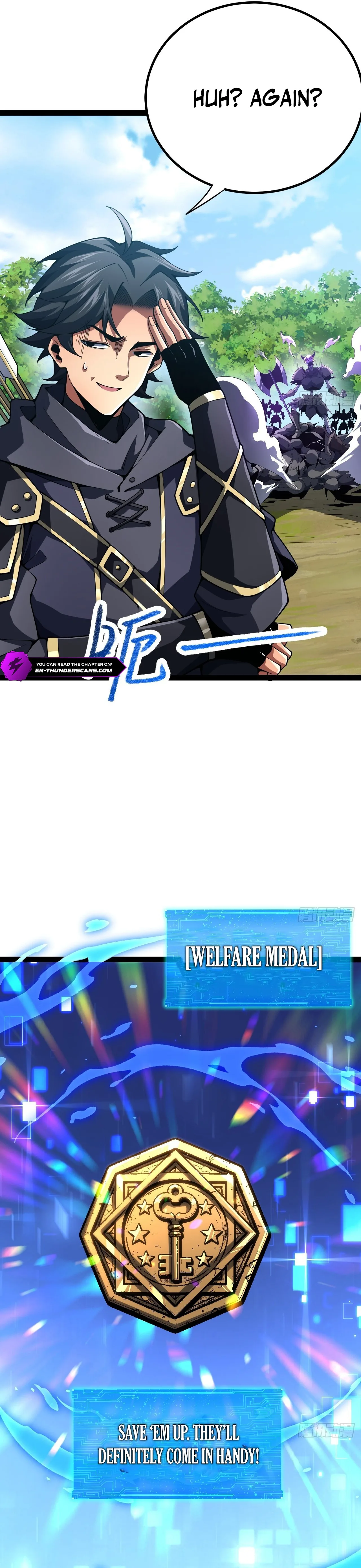 My Basic Attacks Summon the Undead: I, the Dark Ranger, Am the True Calamity Chapter 4 page 40
