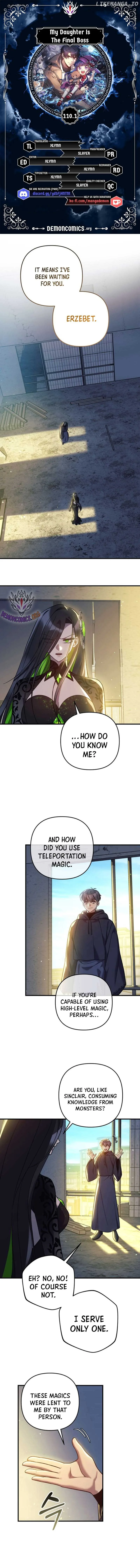 My Daughter is the Final Boss Chapter 110.1 page 2