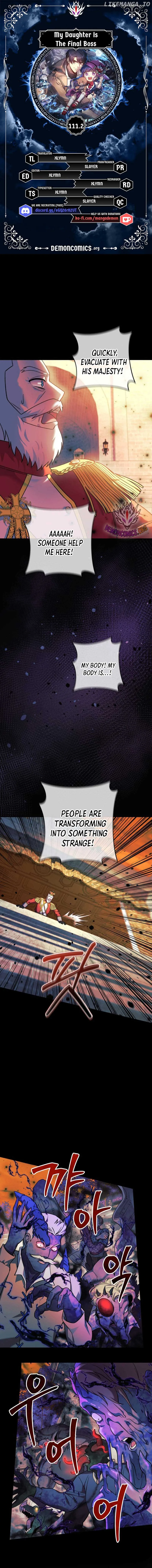 My Daughter is the Final Boss Chapter 111.2 page 2