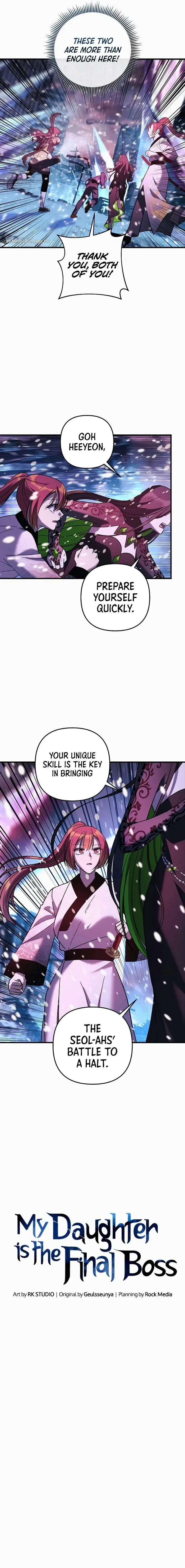 My Daughter is the Final Boss Chapter 134 page 7