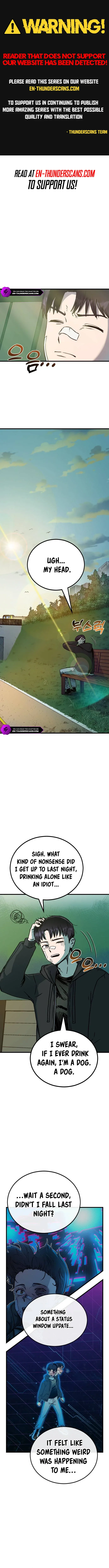 My Status Window is on Strike Chapter 1 page 2