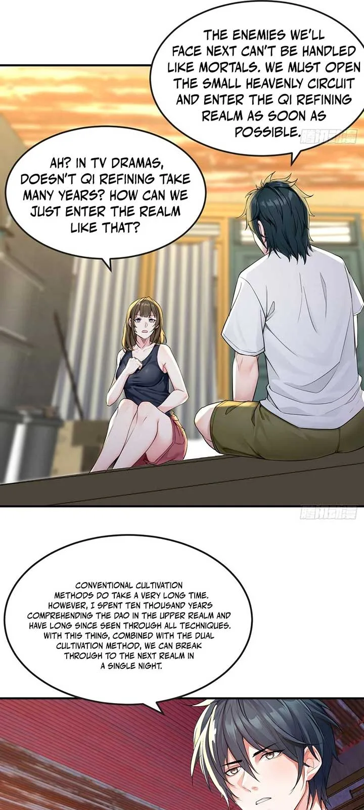 Reincarnated as a Scumbag, I Use My Wife and Daughter to Prove Immortality Chapter 10 page 8
