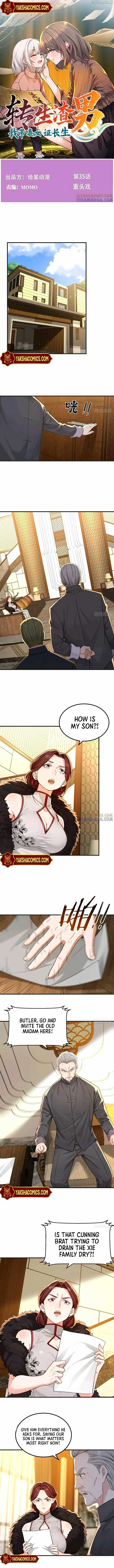 Reincarnated as a Scumbag, I Use My Wife and Daughter to Prove Immortality Chapter 36 page 2