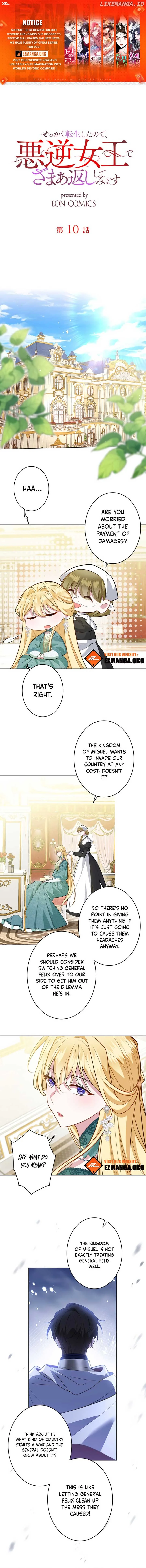 Reincarnated As the Villain Queen to Get My Revenge Chapter 10 page 2