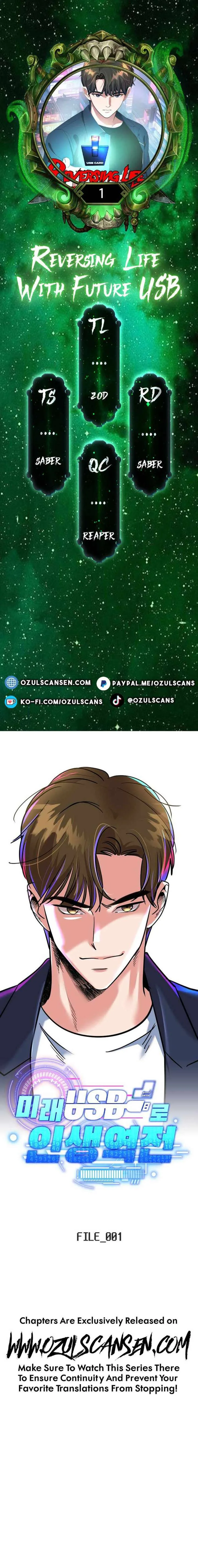 Reversing Life With Future USB! Chapter 1 page 2
