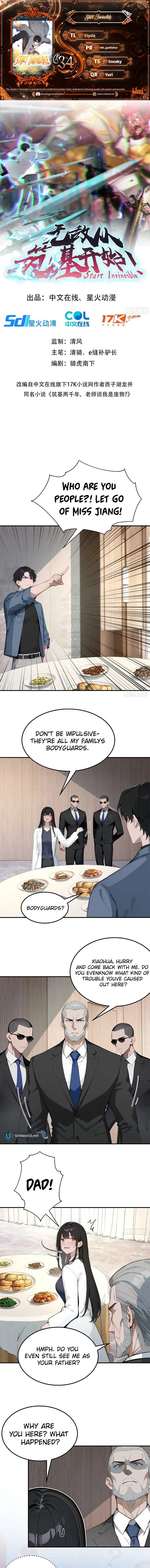 Start Invincible Chapter 34 page 2