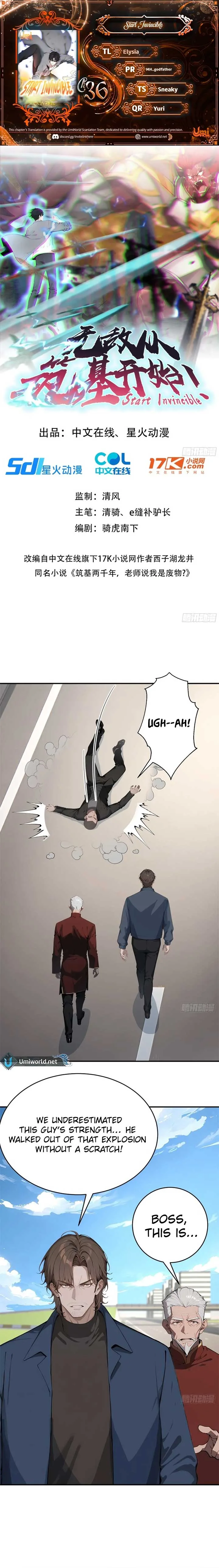 Start Invincible Chapter 36 page 2