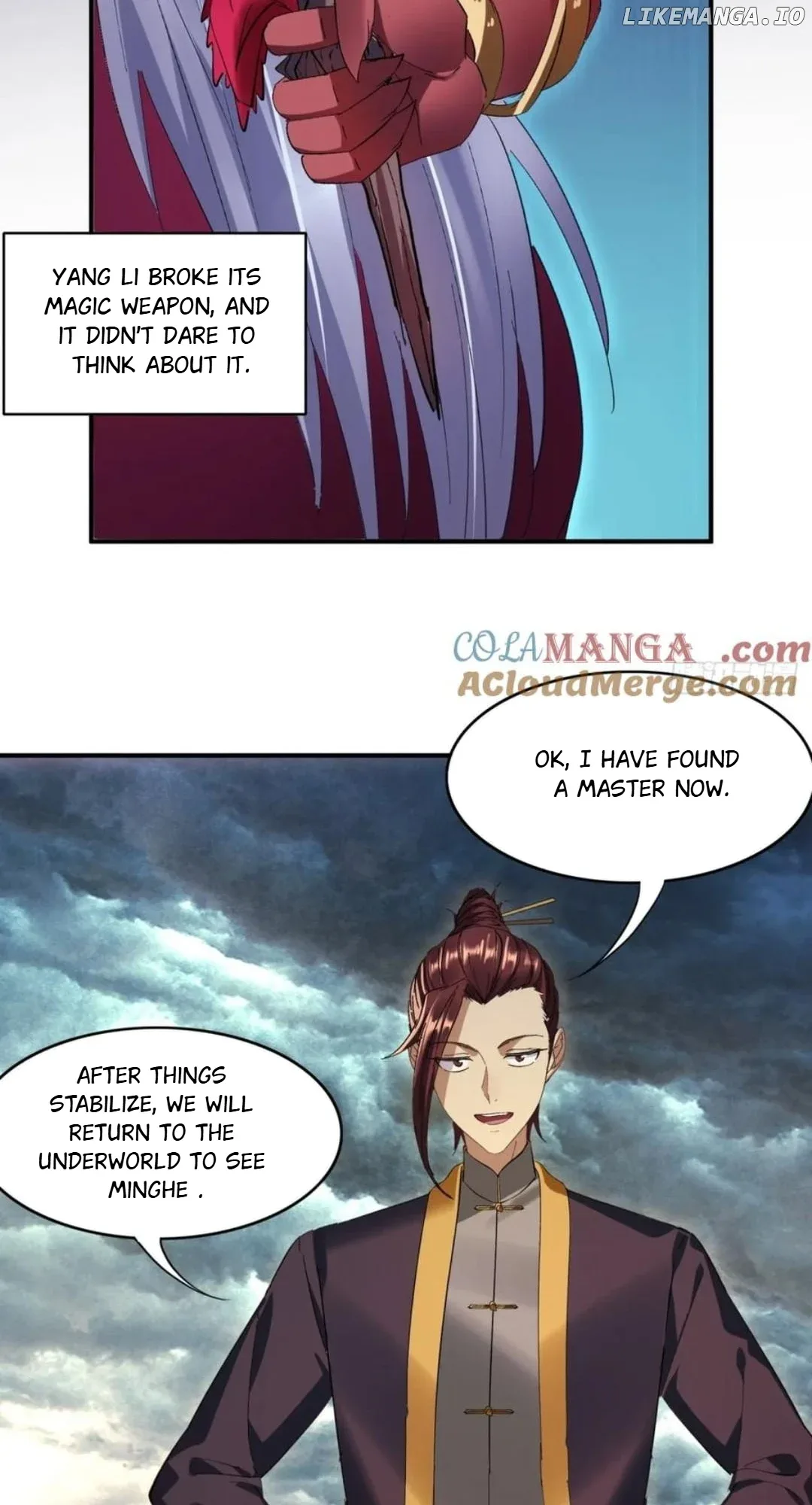 The Beginning of the Primordial Era: Taking the River Styx as My daughter Chapter 30 page 32