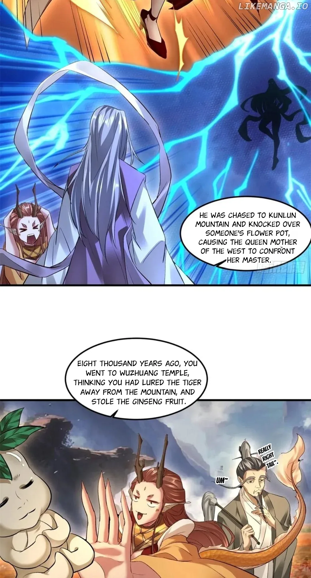 The Beginning of the Primordial Era: Taking the River Styx as My daughter Chapter 38 page 31