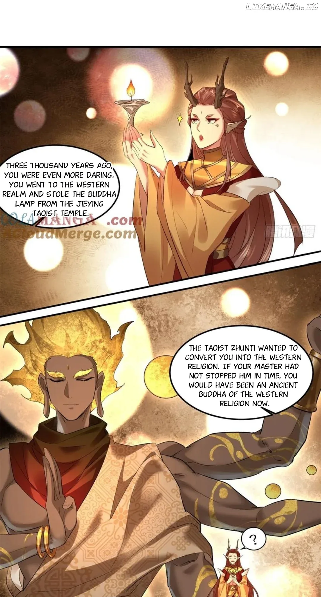 The Beginning of the Primordial Era: Taking the River Styx as My daughter Chapter 38 page 33