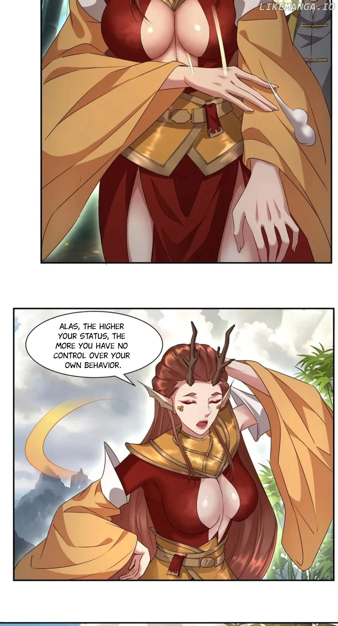 The Beginning of the Primordial Era: Taking the River Styx as My daughter Chapter 35 page 29