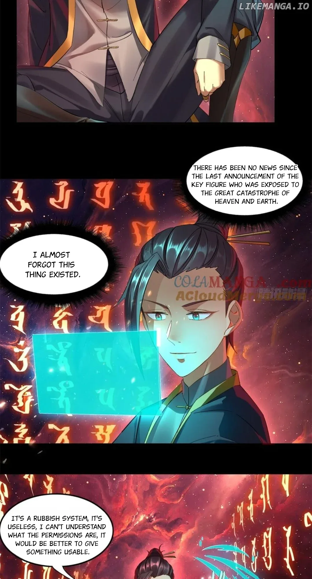 The Beginning of the Primordial Era: Taking the River Styx as My daughter Chapter 37 page 29
