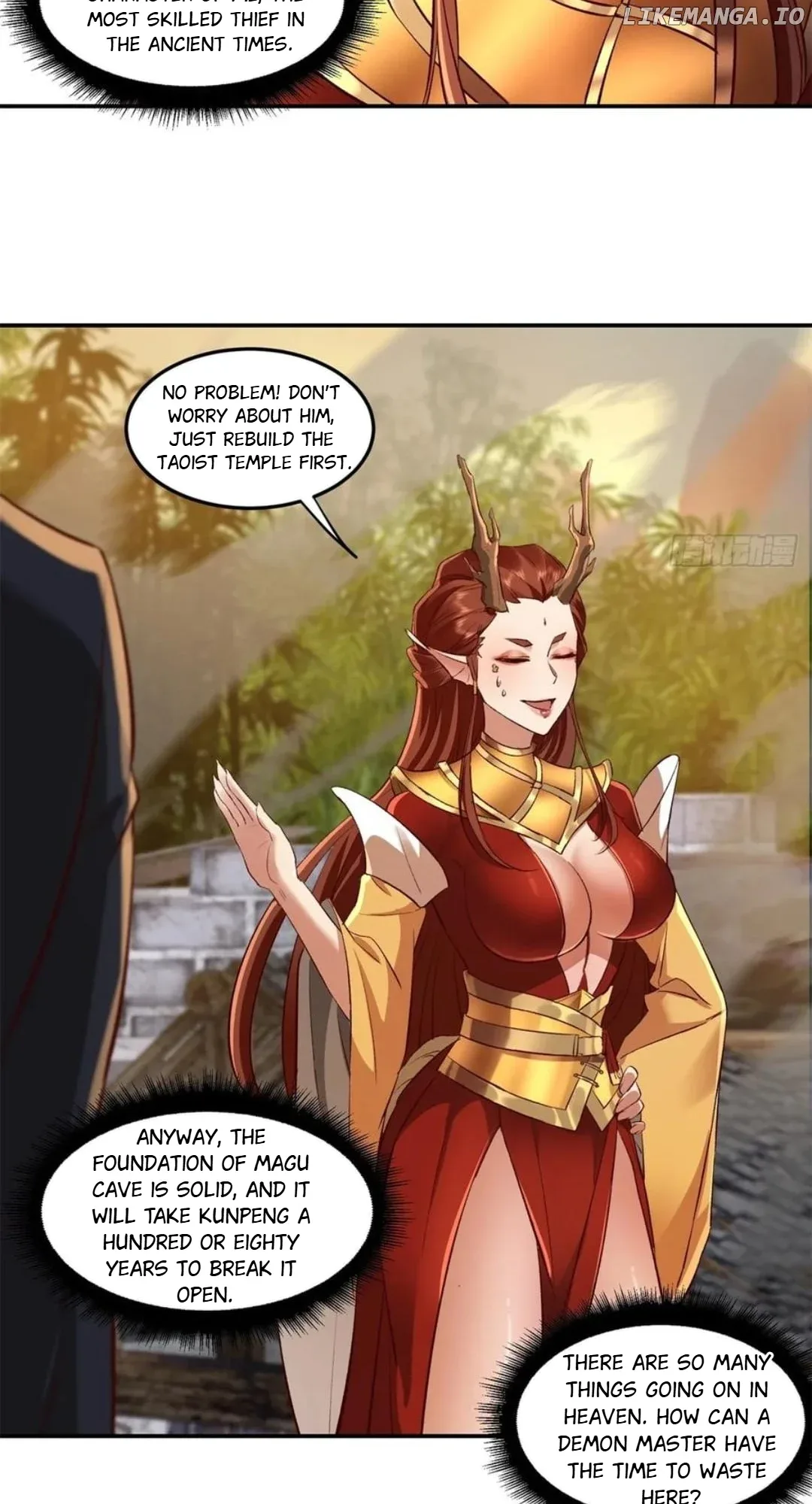 The Beginning of the Primordial Era: Taking the River Styx as My daughter Chapter 43 page 34
