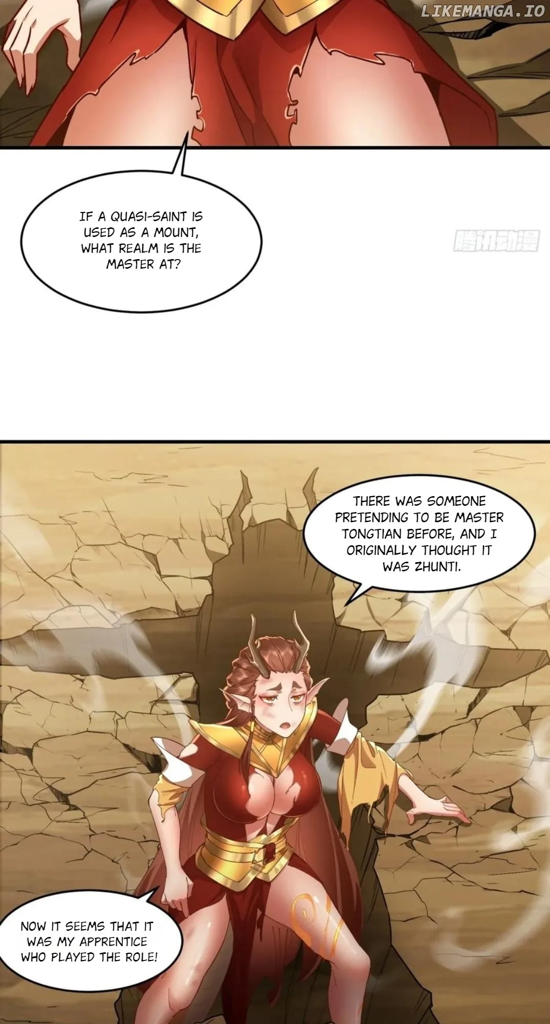 The Beginning of the Primordial Era: Taking the River Styx as My daughter Chapter 45 page 33