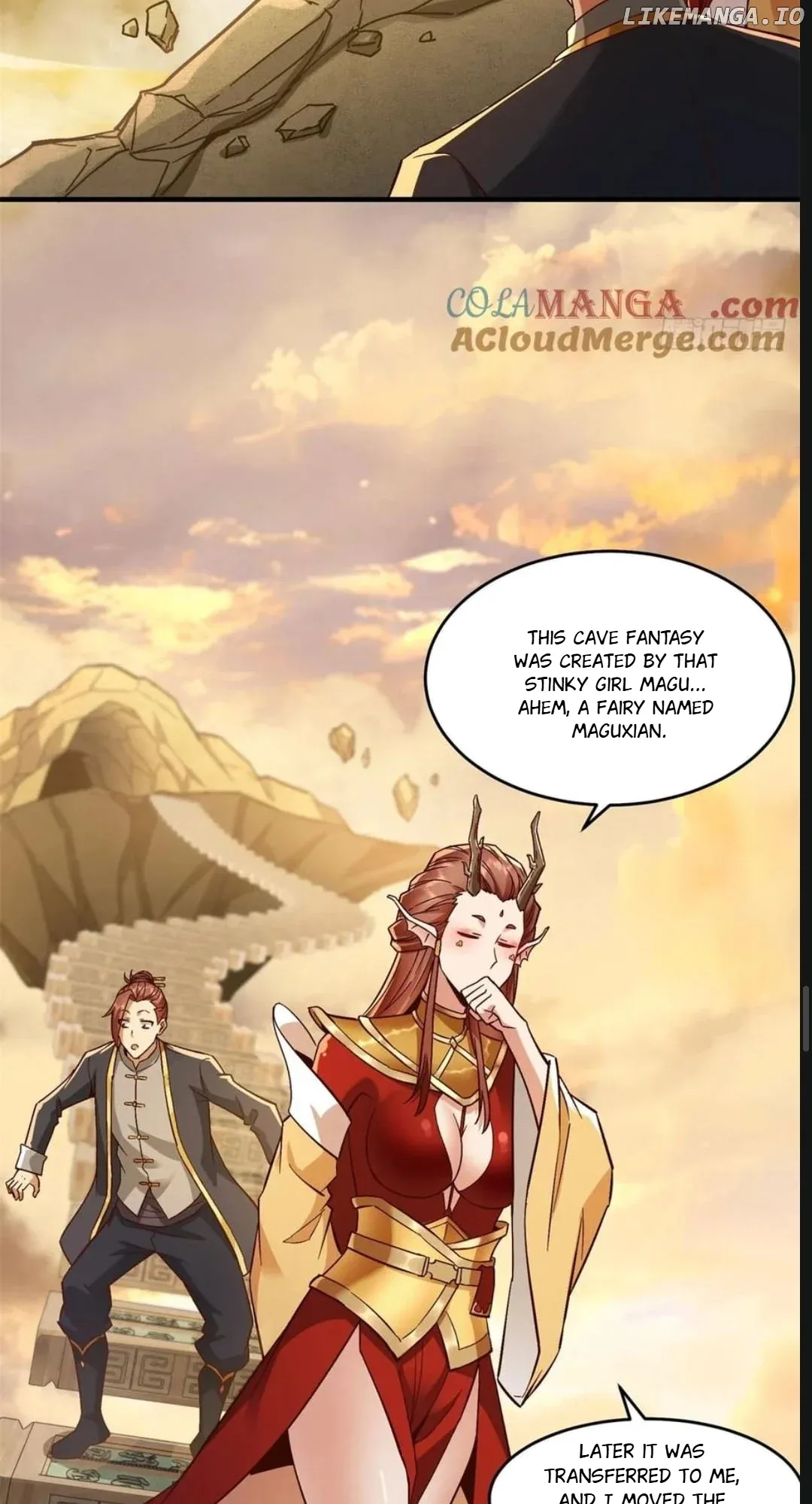 The Beginning of the Primordial Era: Taking the River Styx as My daughter Chapter 36 page 26