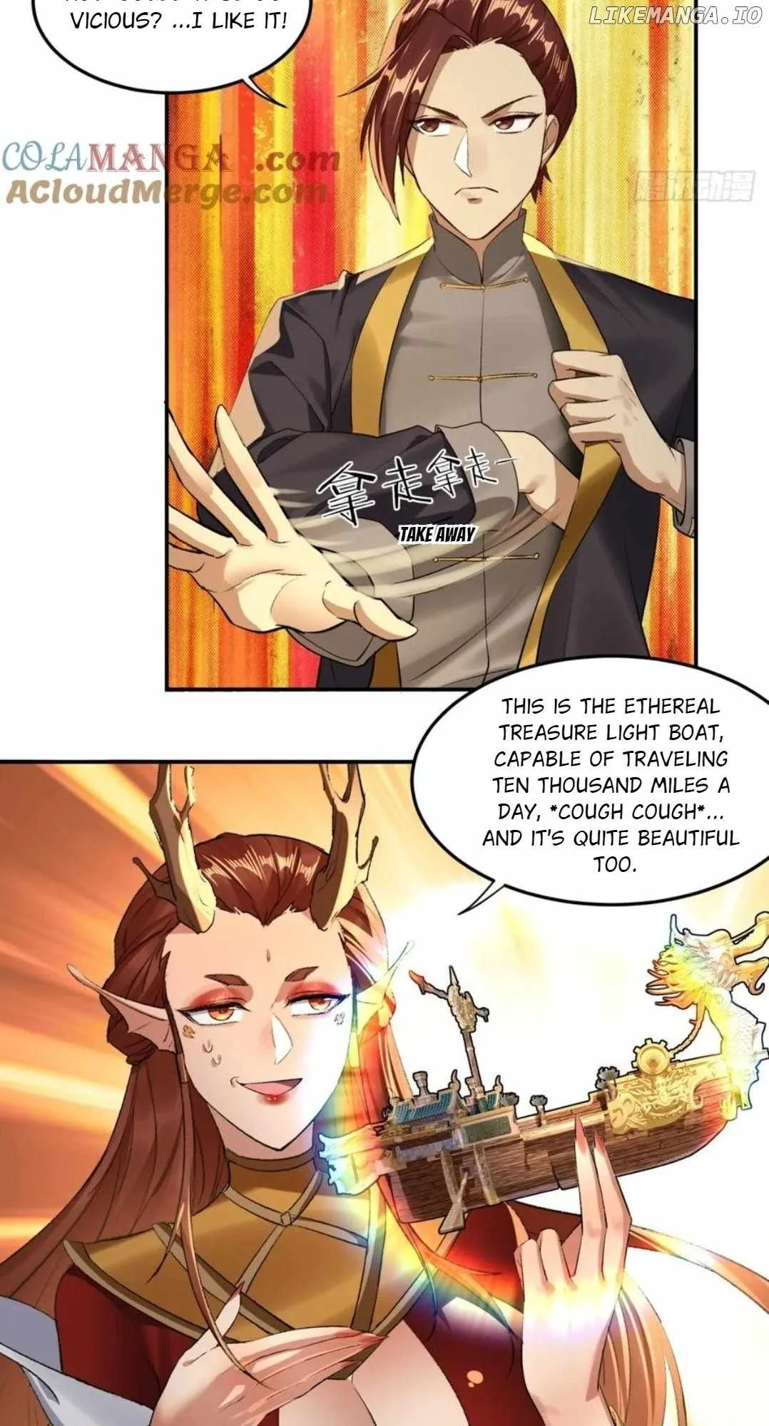 The Beginning of the Primordial Era: Taking the River Styx as My daughter Chapter 47 page 22