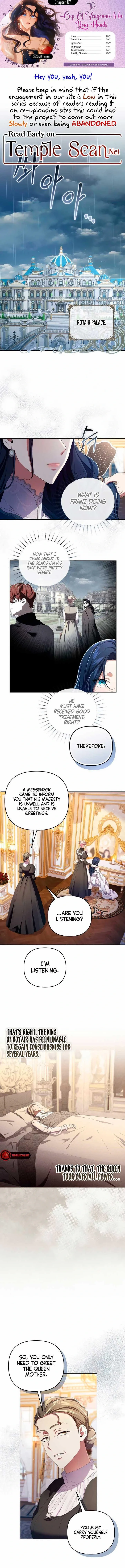 The Cup Of Vengeance Is In Your Hands Chapter 7 page 2