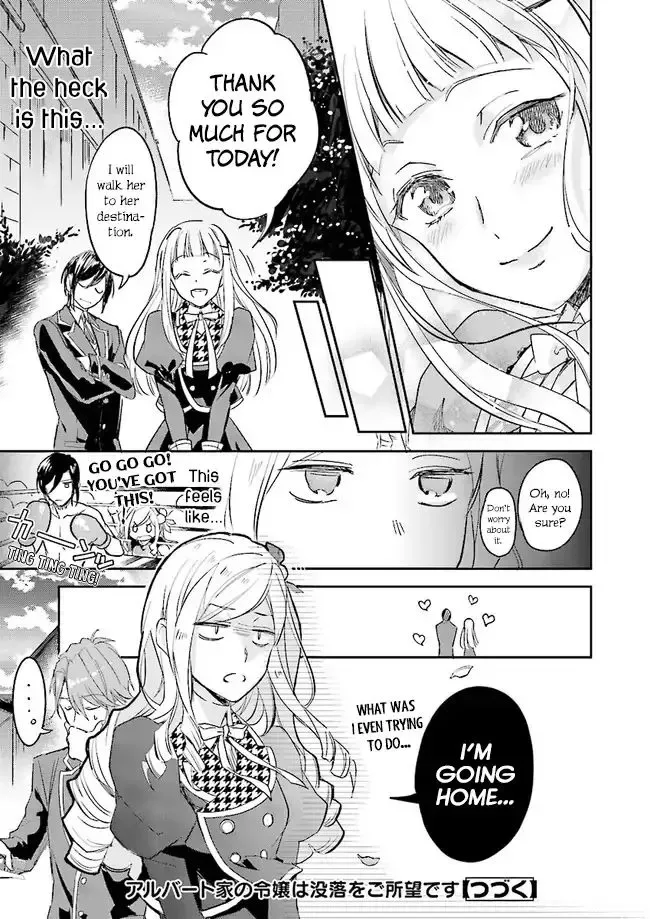 The Daughter of the Albert House Wishes for Ruin Chapter 3.2 page 17