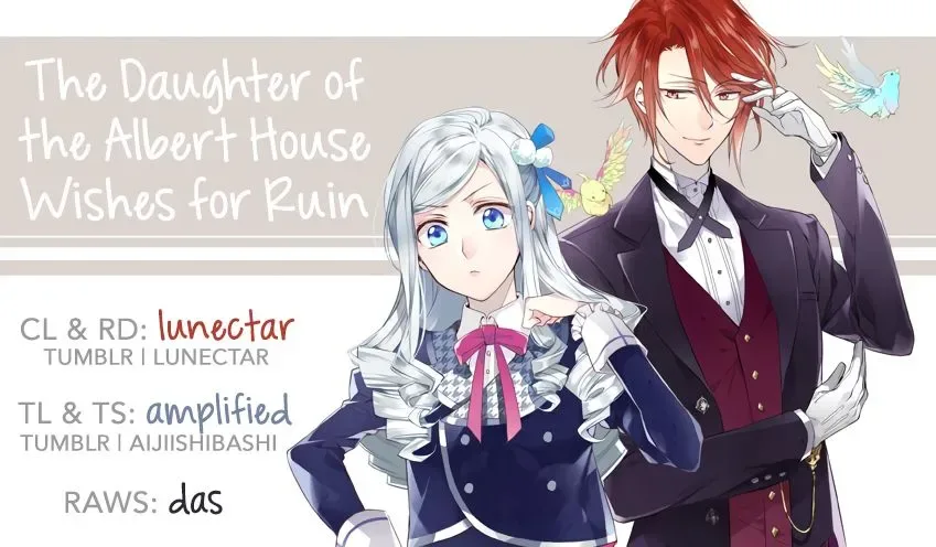 The Daughter of the Albert House Wishes for Ruin Chapter 10.5 page 1