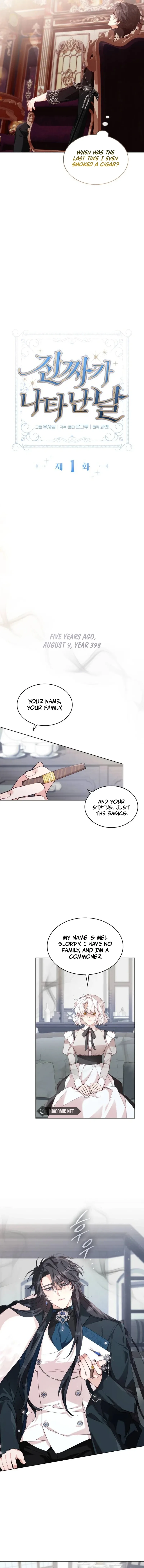 The Day The Real One Appeared Chapter 1 page 8