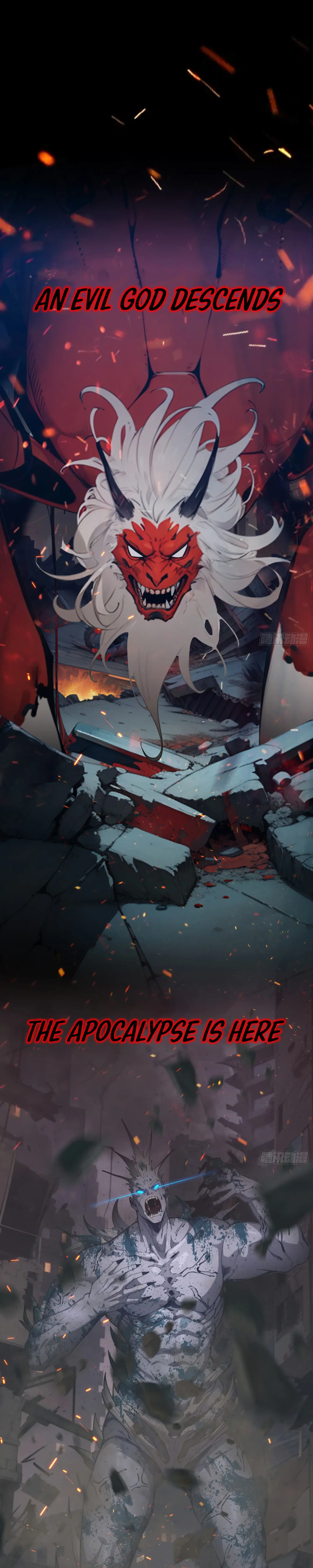 The Evil God Descends, I Own Great Hell Chapter 0 page 3