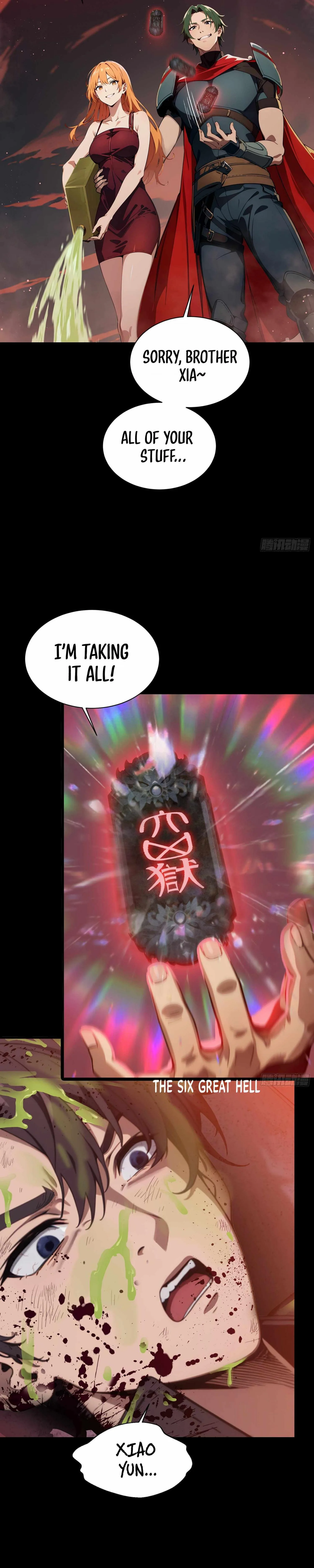 The Evil God Descends, I Own Great Hell Chapter 1 page 9