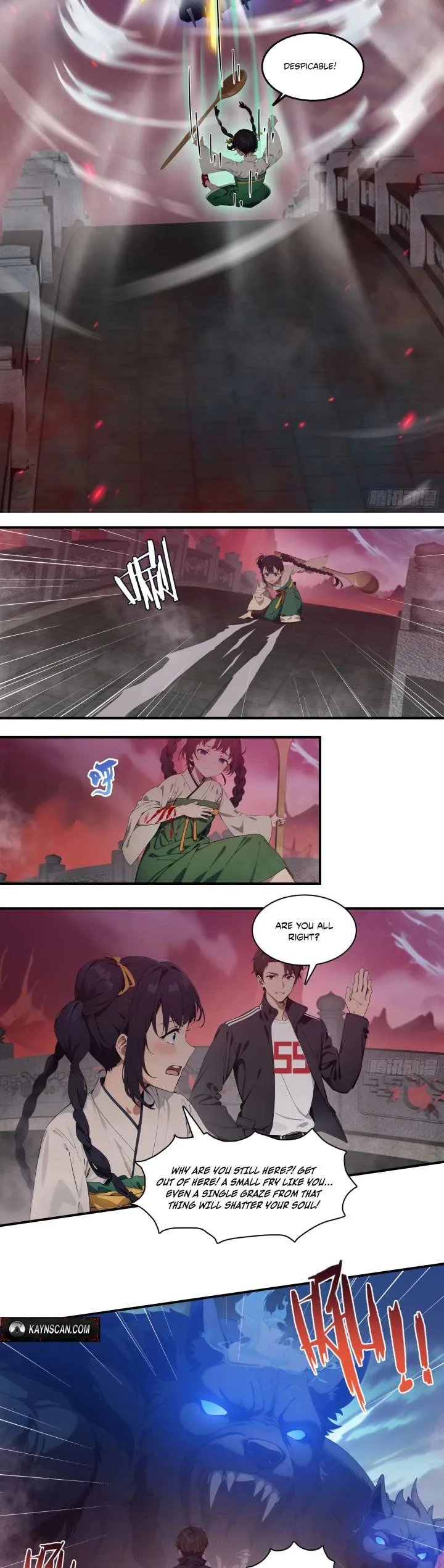 The Evil God Descends, I Own Great Hell Chapter 86 page 5