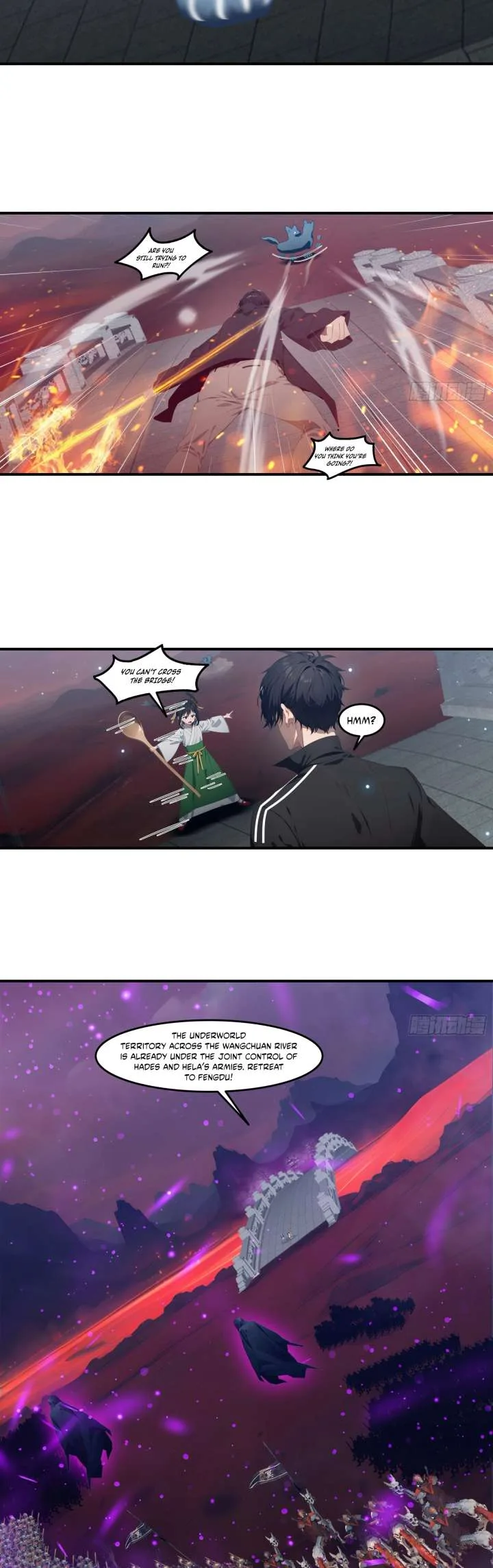 The Evil God Descends, I Own Great Hell Chapter 86 page 14