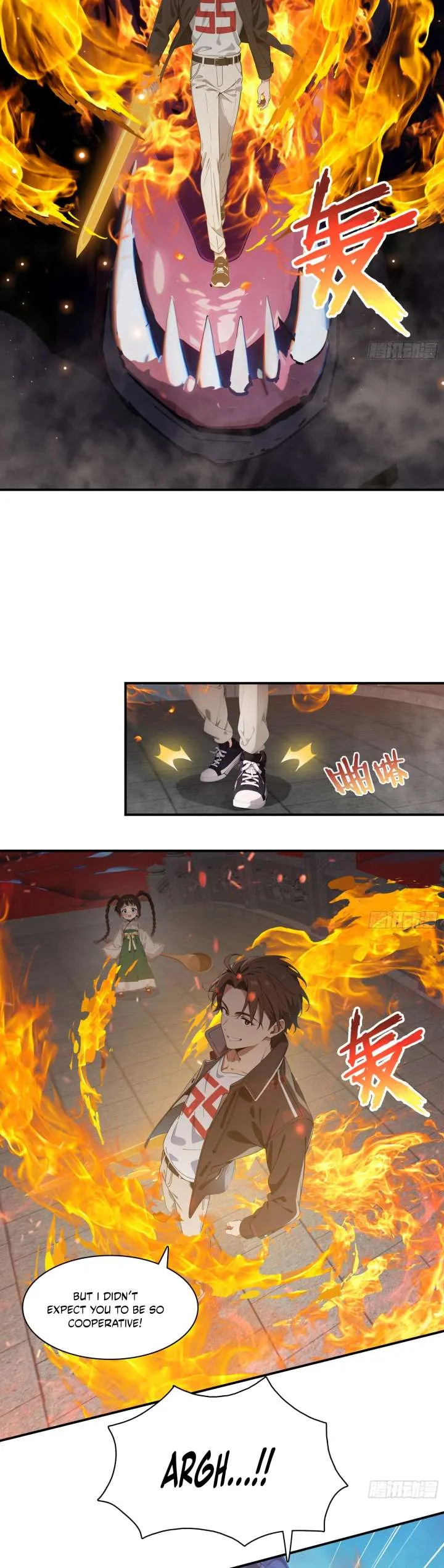 The Evil God Descends, I Own Great Hell Chapter 86 page 8