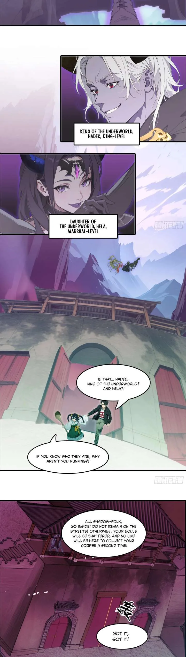 The Evil God Descends, I Own Great Hell Chapter 87 page 6