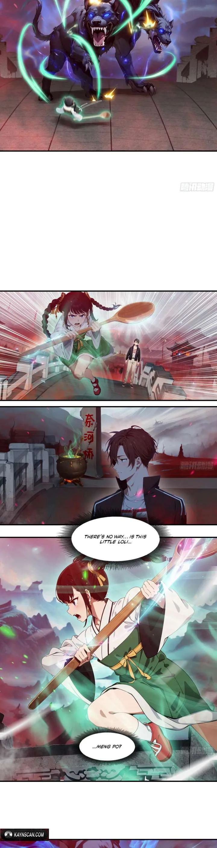 The Evil God Descends, I Own Great Hell Chapter 86 page 3