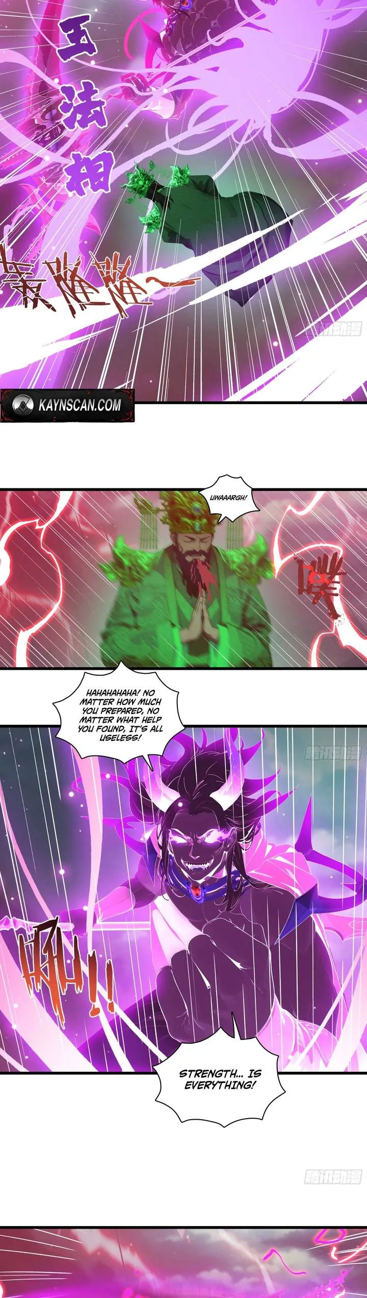 The Evil God Descends, I Own Great Hell Chapter 92 page 9