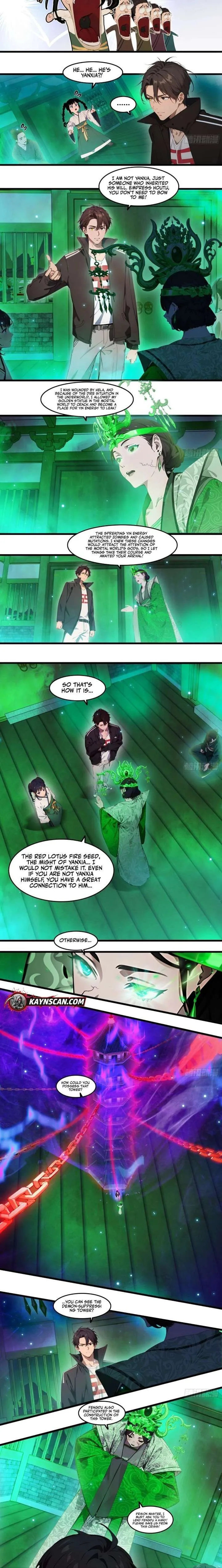 The Evil God Descends, I Own Great Hell Chapter 90 page 4