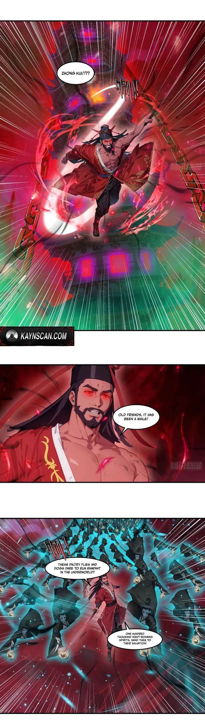 The Evil God Descends, I Own Great Hell Chapter 93 page 3
