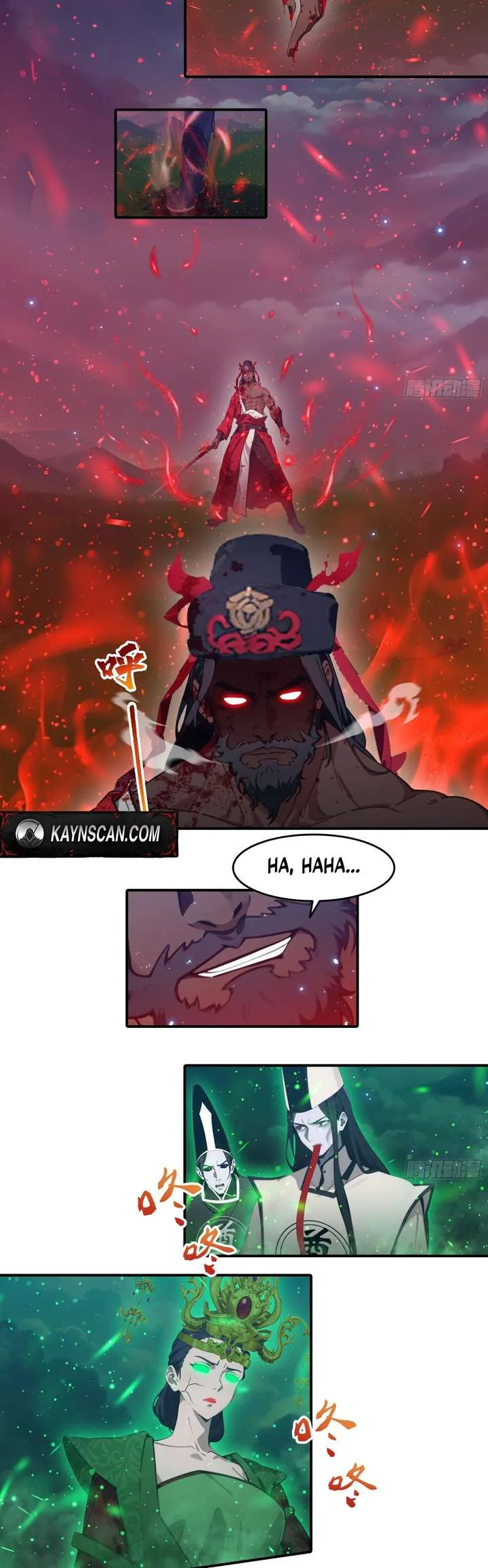 The Evil God Descends, I Own Great Hell Chapter 93 page 13