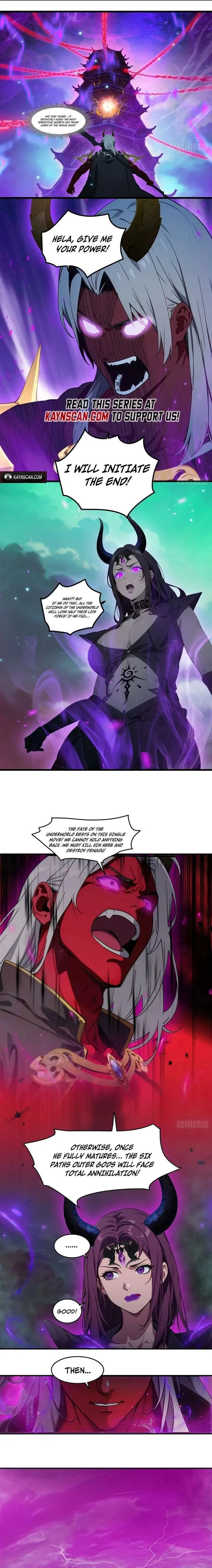 The Evil God Descends, I Own Great Hell Chapter 96 page 3
