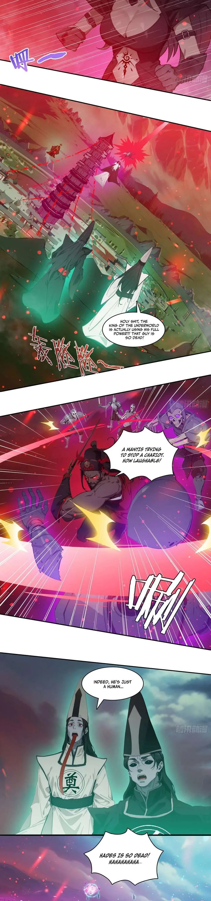 The Evil God Descends, I Own Great Hell Chapter 95 page 6